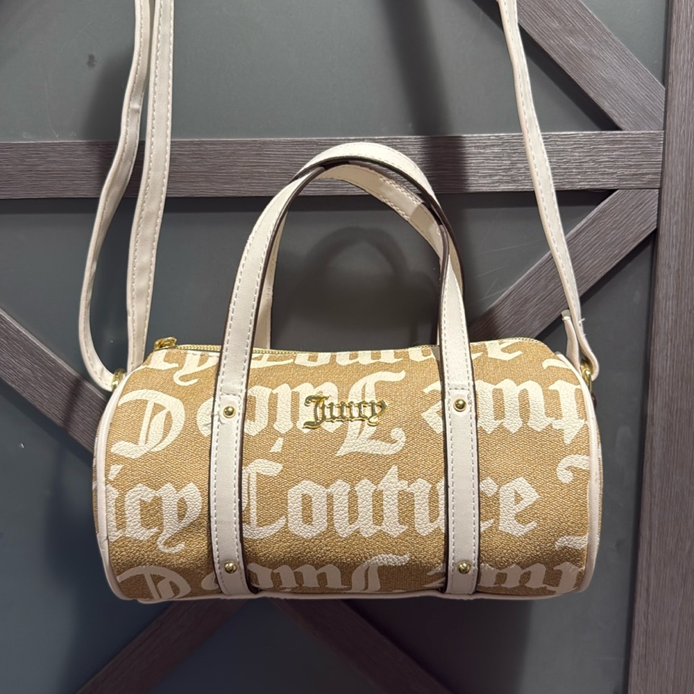 Juicy Couture barrel handbag purse